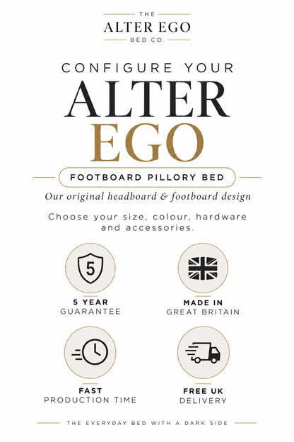 Original Alter Ego Bed - Footboard Pillory